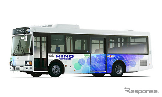 日野の中型路線バス レインボーII