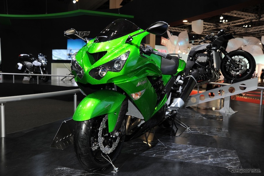 東京モーターショー11 カワサキ Ninja Zx 14r 詳細画像 レスポンス Response Jp