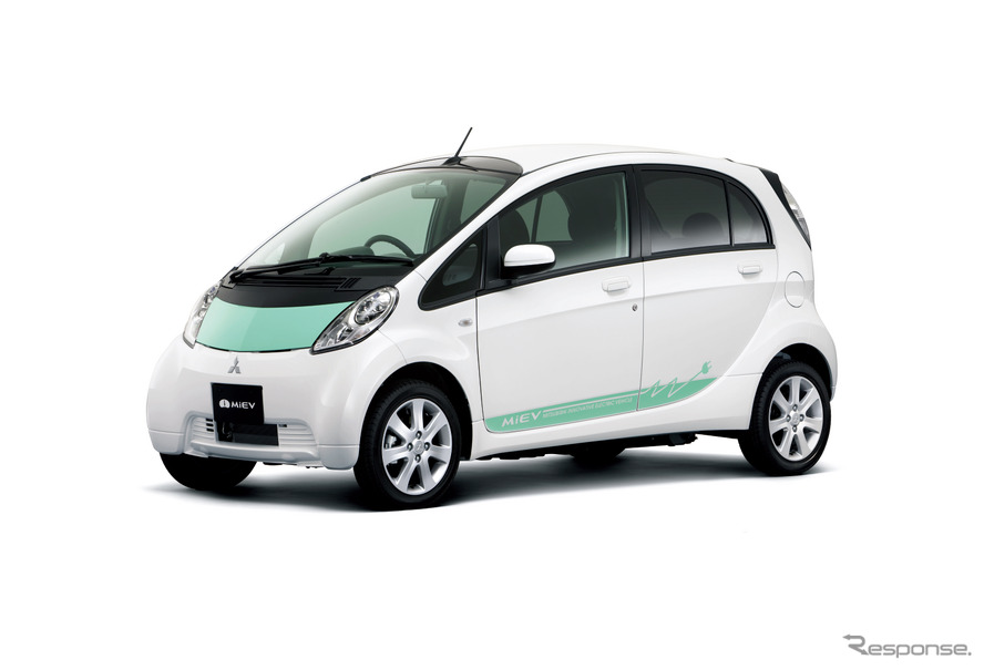 東芝のSCiBが搭載された三菱 i-MiEV M