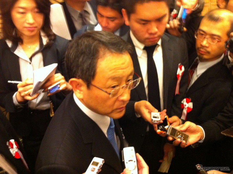 トヨタ自動車・豊田章男社長
