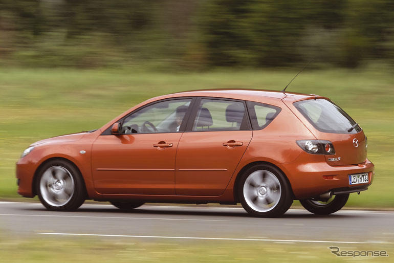 マツダ、04年3月期単独決算は減収減益