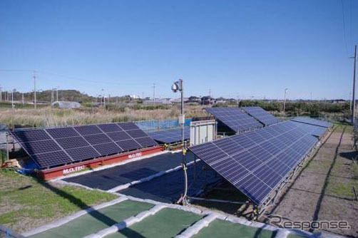 三井住友建設、太陽光発電の施設園芸への利用実証試験