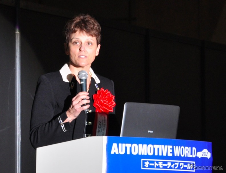 フォード グローバル車両電気化事業部門 ナンシー・ジョイア氏の基調講演（オートモーティブワールド12）