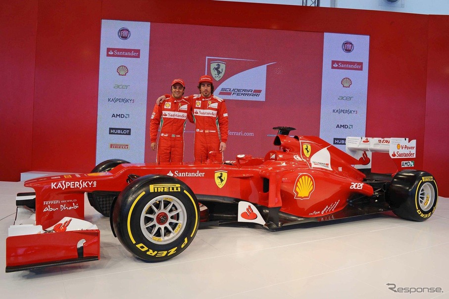 フェラーリ 12年のf1マシン発表 F12 レスポンス Response Jp フェラーリ 12年のf1マシン発表 F12 レスポンス Response Jp
