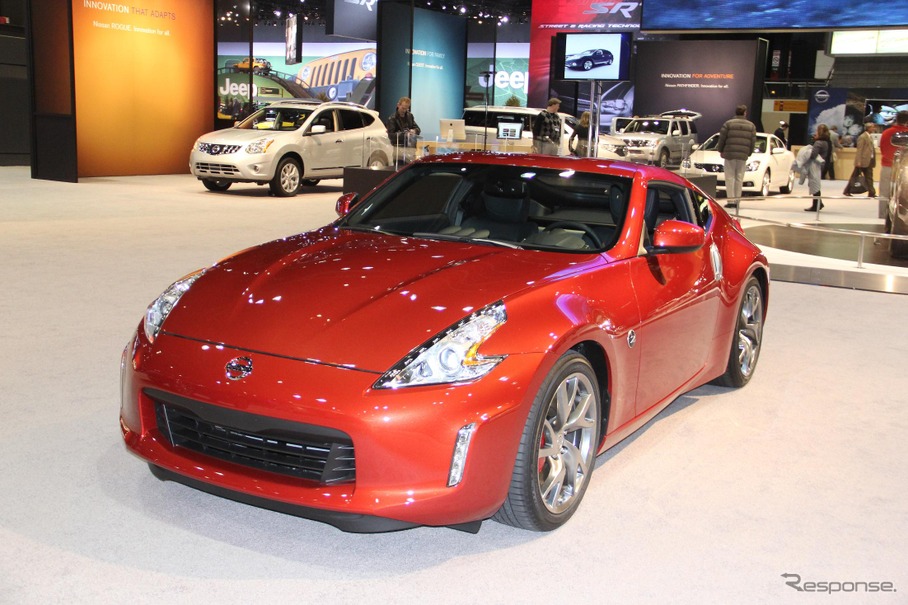 日産370Z（日本名：フェアレディZ)の2013年モデル（シカゴモーターショー12）