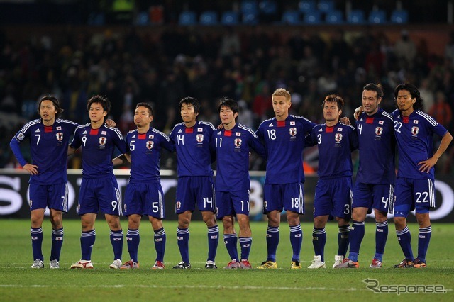 2010年6月、FIFAワールドカップ南アフリカ大会、パラグアイvs日本