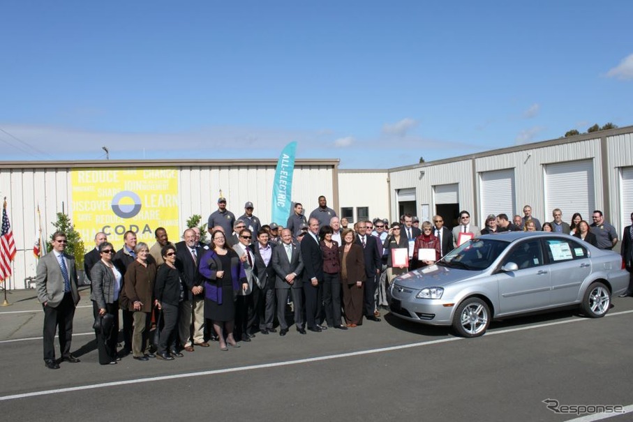 米国CODAオートモーティブの初の量産EV、コーダセダン