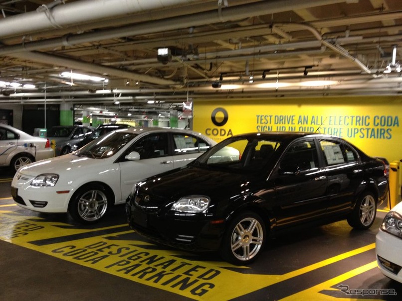 米EVベンチャー、CODAオートモーティブのEV、コーダ セダンの第1号車納車式