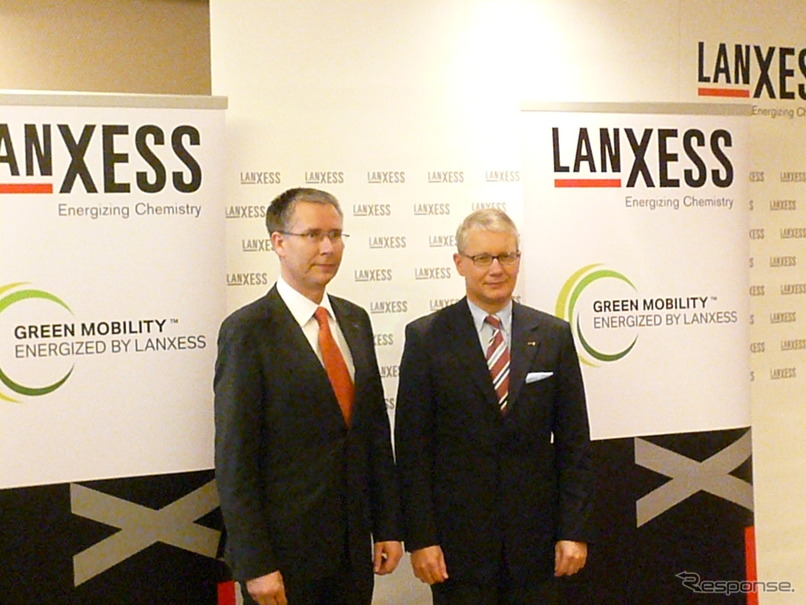 ランクセス都内で会見