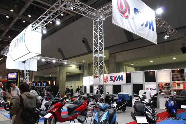 SYM（東京モーターサイクルショー12）