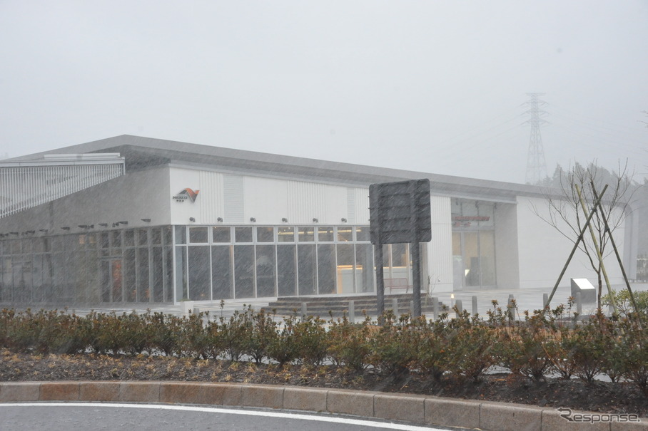 14日の開業が待たれる清水PA(ネオパーサ清水)