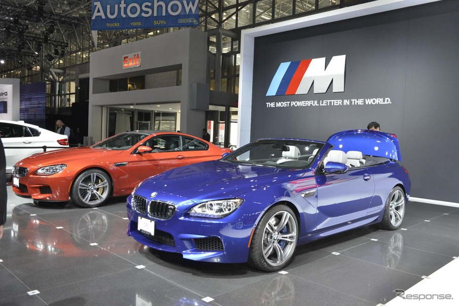 新型BMW M6カブリオレ（ニューヨークモーターショー12）