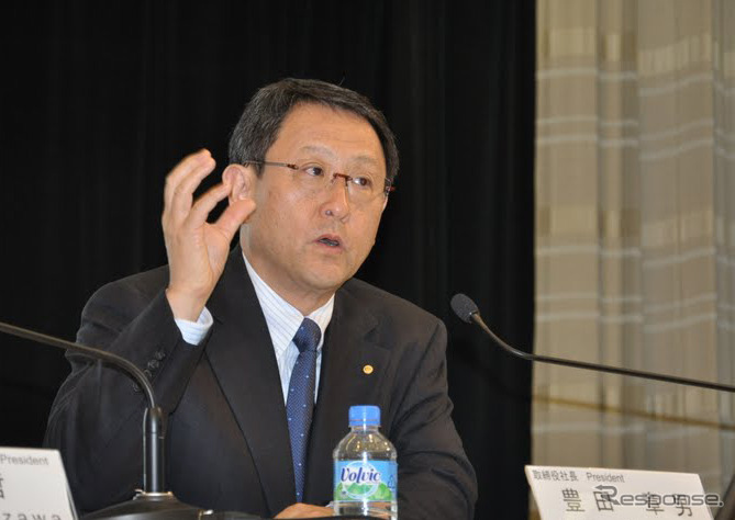 トヨタ豊田章男社長