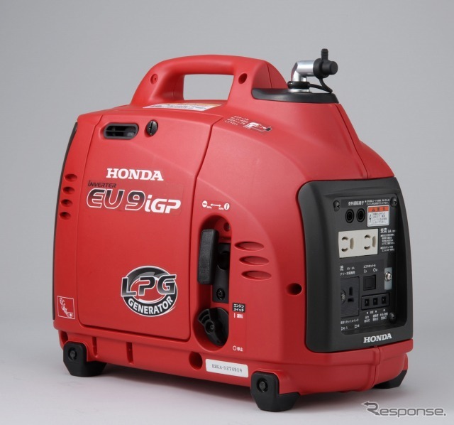 ホンダ プロパンガス仕様ポータブル発電機