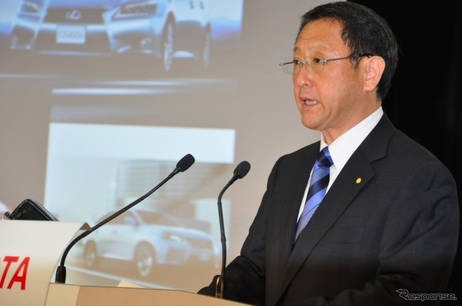 トヨタ自動車 決算会見