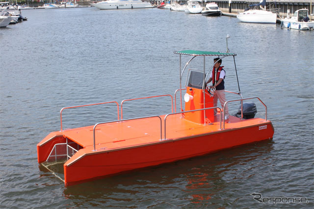 日産マリーン 量産型「水面清掃船