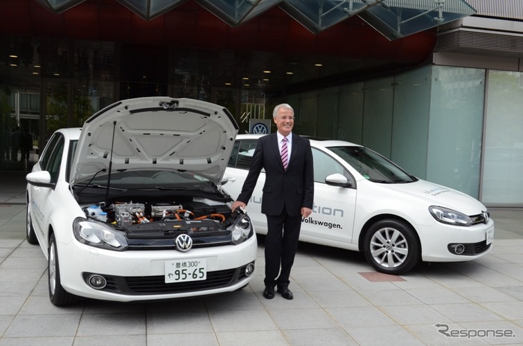 VW電気駆動担当グループ執行役員Dr.ルドルフ・クレープス氏