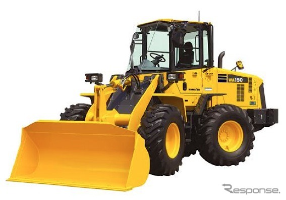 コマツ、ホイールローダーWA150（参考画像）