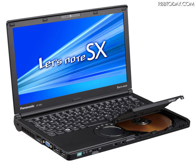 12.1型液晶・DVDドライブ搭載「SX2」シリーズ