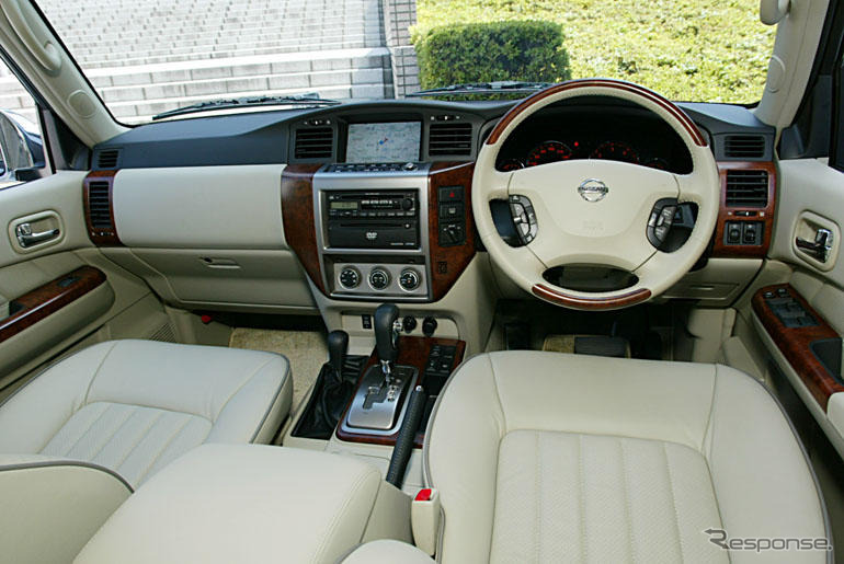 日産サファリ、室内の質感が向上