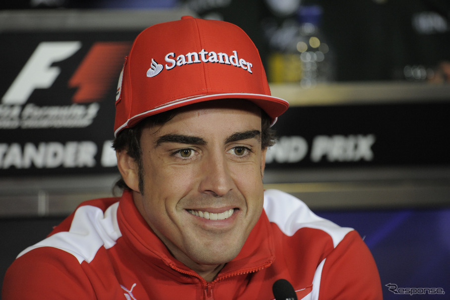 フェルナンド・アロンソ（2012年F1イギリスGP）