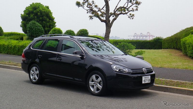 VW ゴルフヴァリアント 試乗】余裕のトルクと燃費性能を両立…松下宏 | レスポンス（Response.jp）