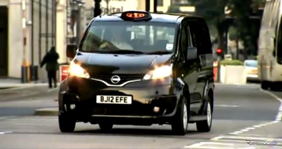 日産NV200バネットのロンドンタクシー仕様、通称「ブラックキャブ」