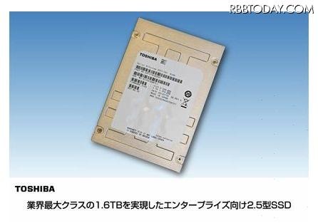 業界最大クラスの1.6TB 2.5型SSD