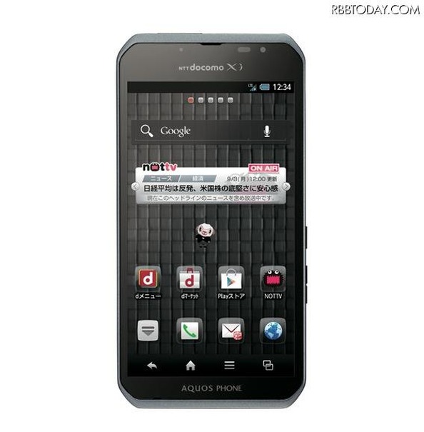 docomo NEXT series AQUOS PHONE sv SH－10D