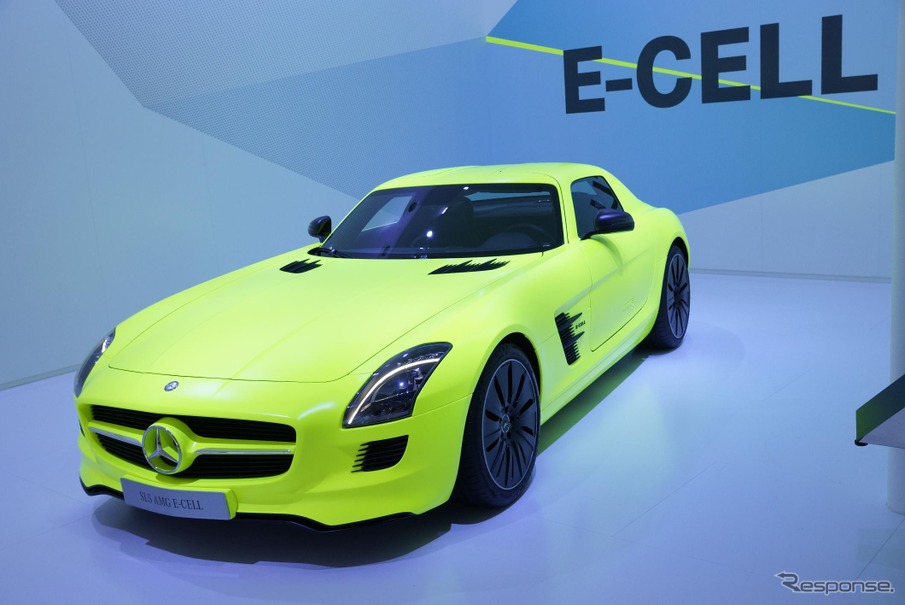 メルセデスベンツSLSAMG E-CELLのプロトタイプ（フランクフルトモーターショー11）