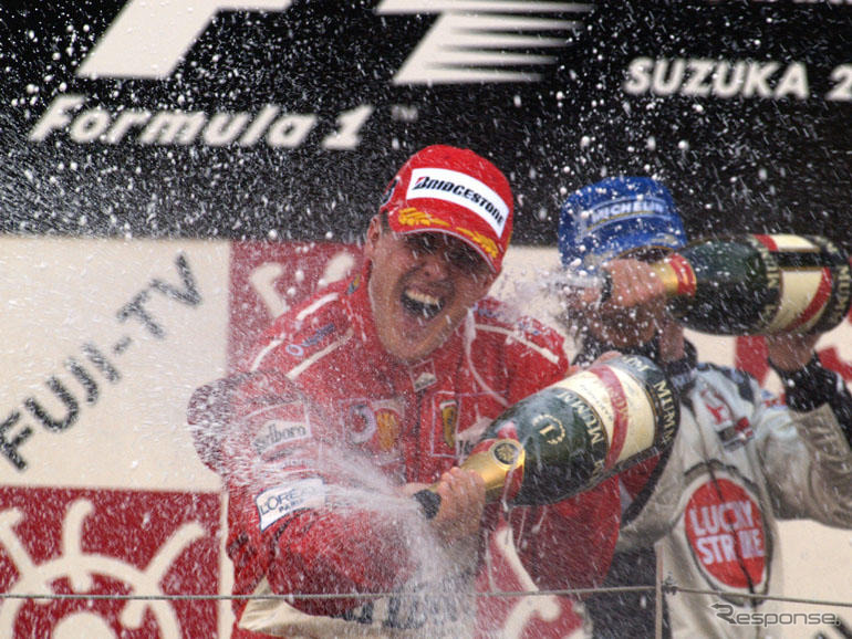 【F1日本GP】リザルト…兄弟ワンツー
