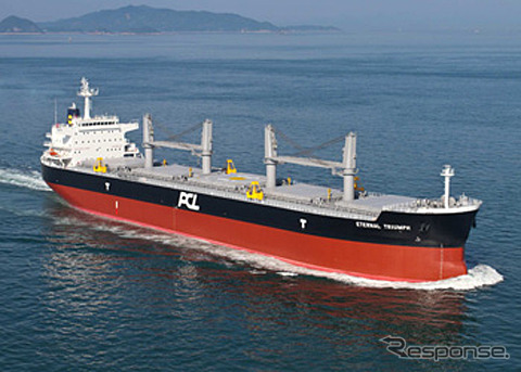 5万6000載貨重量トン型のばら積み貨物船（参考画像）