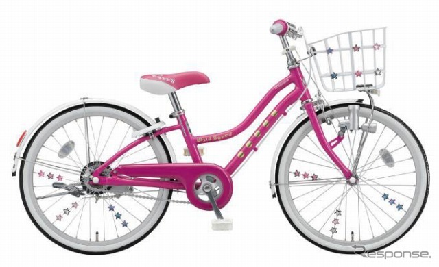 ブリヂストン 大人に恋するキラキラ自転車を発売 女子小学生向け レスポンス Response Jp