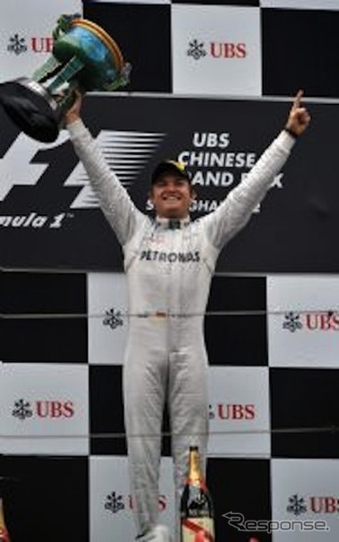 ニコ・ロズベルグ／メルセデスAMG(2012年中国GP)