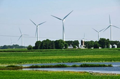EDF Renewable Energy社が保有する風力発電事業