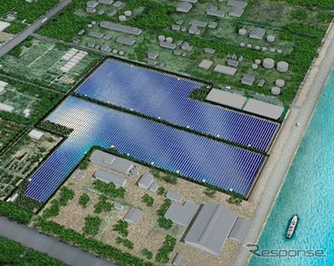 三井不動産・北海道苫小牧太陽光発電所（イメージ）