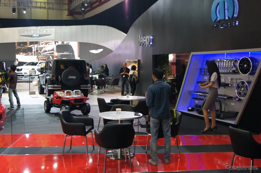 クライスラーブース（ジャカルタモーターショー12）