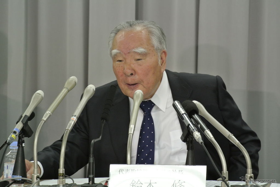 スズキ・鈴木修会長兼社長