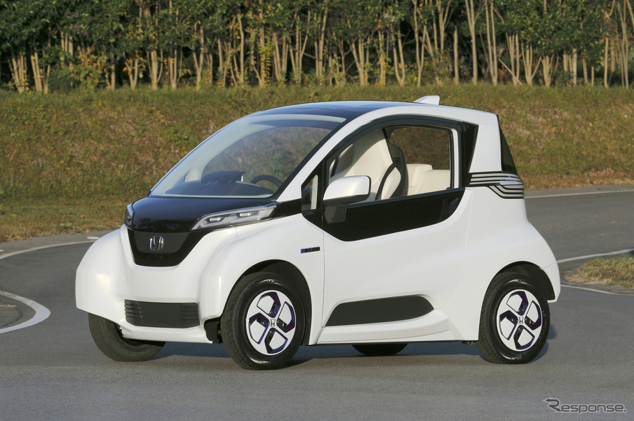 ホンダ、超小型EV マイクロコミューターの試作車を公開…2013年に実証実験 