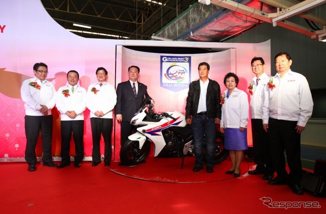 ホンダ タイ二輪車新工場で新型 Cb500シリーズ の生産開始 レスポンス Response Jp