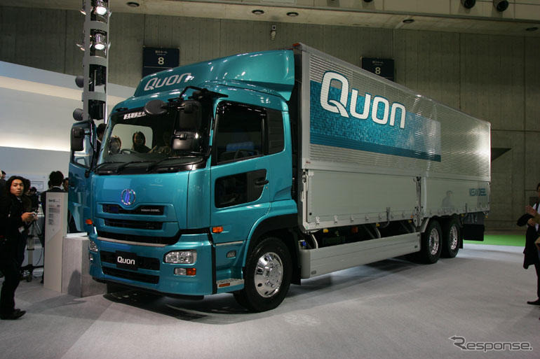日産ディーゼル、Quonは年度内に750台