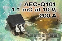 ビシェイ、高電力自動車モータードライブアプリケーション向けMOSFETを発表