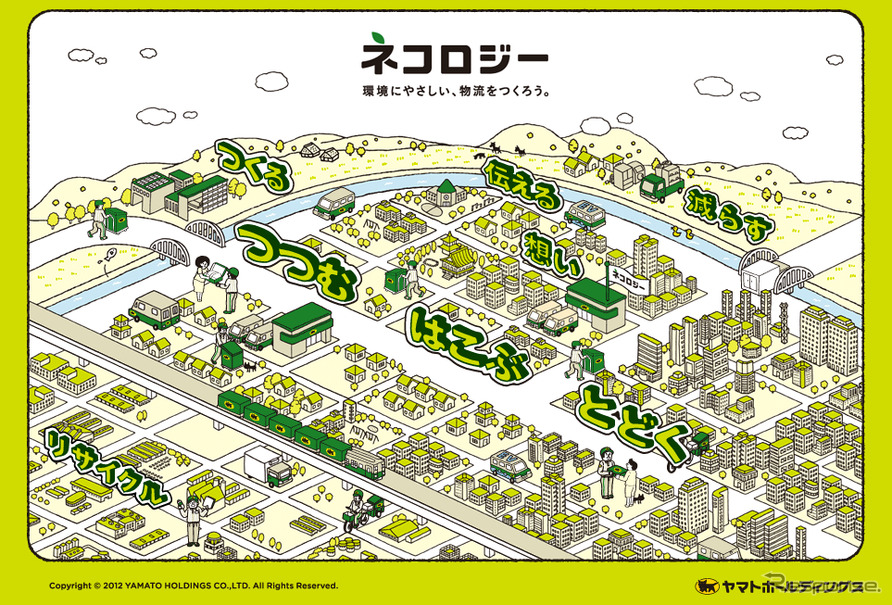 【エコプロダクツ12】ヤマト運輸「ネコロジー」の全体像を紹介