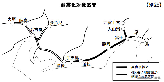 JR東海、在来線の耐震補強に45億円…2018年までに