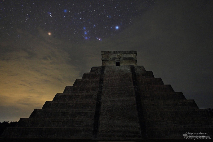 Orion over El Castillo