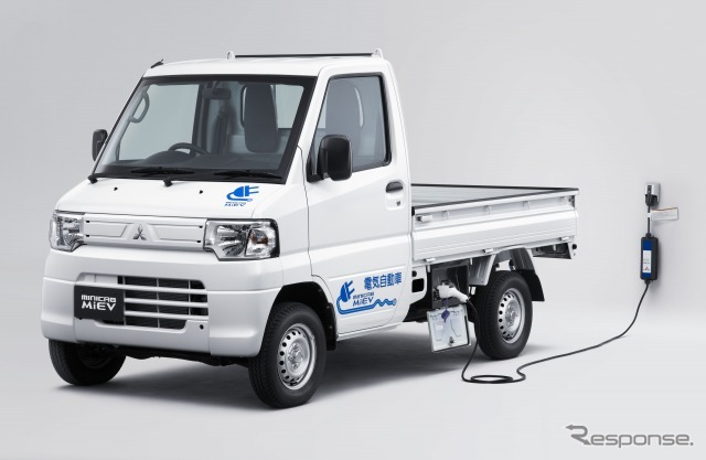 三菱 Minicab Miev Truck 発表 愛称は 電トラ 実質139万8000円から レスポンス Response Jp