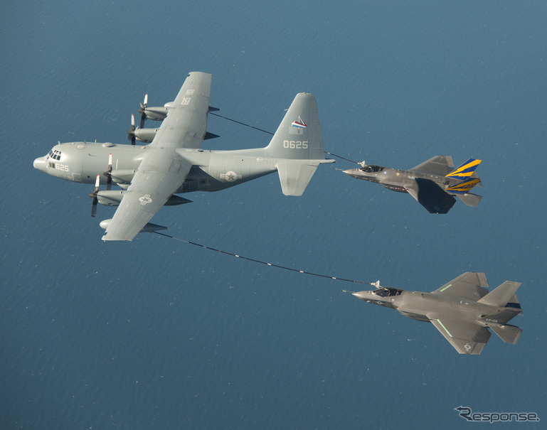 F-35CとKC-130