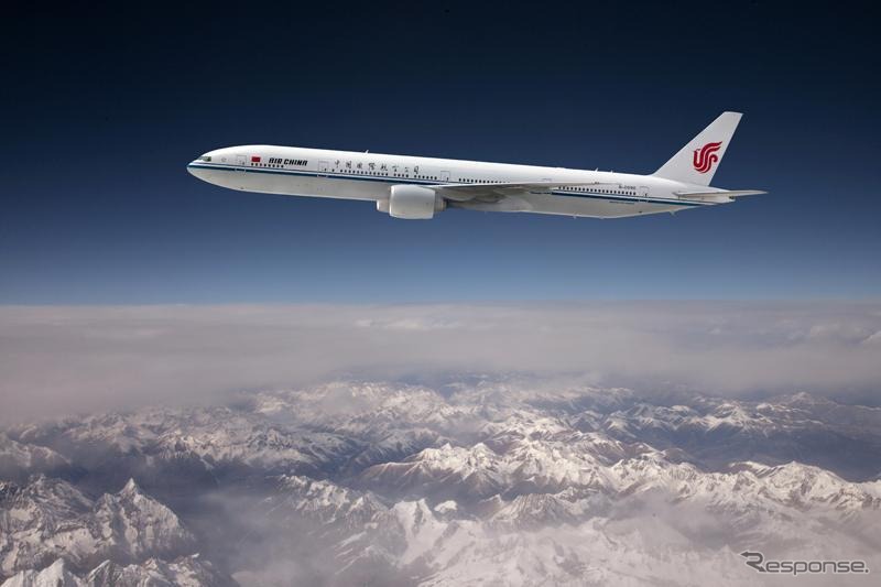 中国国際航空 ニューヨーク 北京線にb777 300erを使用 週11便に増便 レスポンス Response Jp