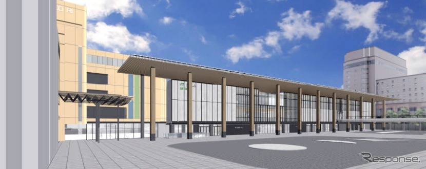 JR長野駅の新駅ビルイメージ