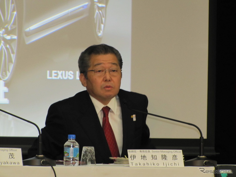 トヨタ自動車の伊地知隆彦取締役専務役員